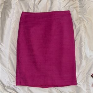 Ann Taylor Factory Pink Spring Summer Skirt Lined Size 0